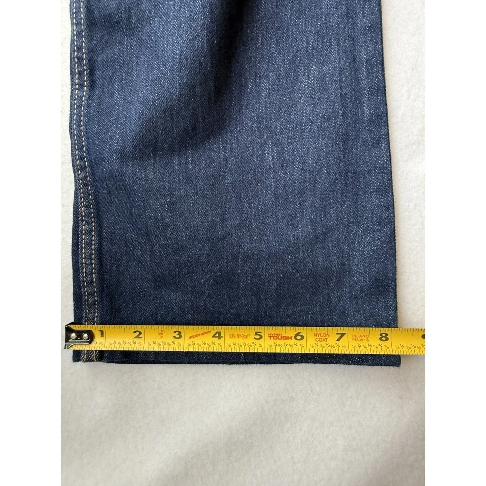 Old Navy Wow Boot Cut Jeans Womens 12 Mid Rise Dark Wash NWT Stretch Denim